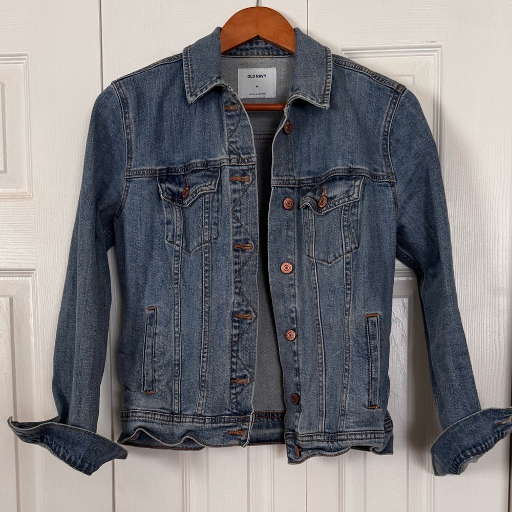 Old Navy Classic Jean Jacket Sz Med
